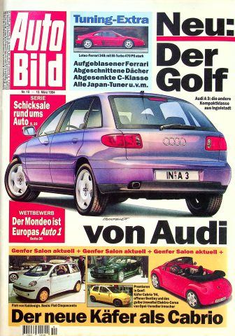 Deckblatt Auto Bild (10/1994)